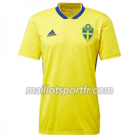 Maillot de Foot Suède Domicile Coupe du monde 2018